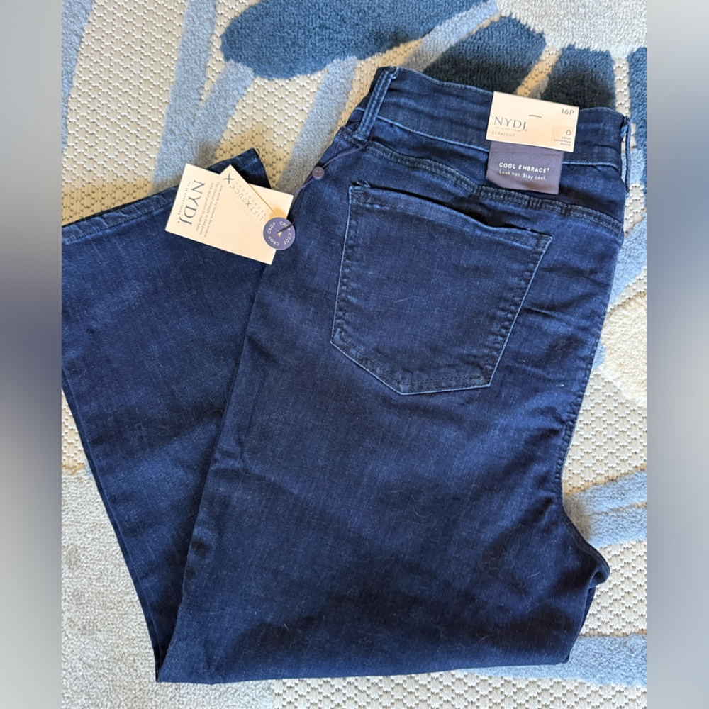 NYDJ Indigo Straight-Leg Women's Jeans